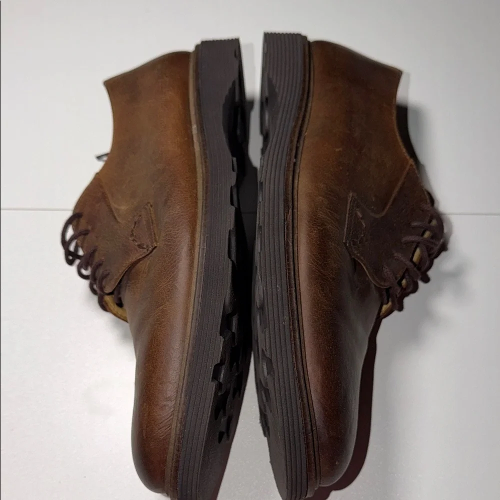 Martin Dingman Like New Men’s Brown Leather Derby Shoes Style 300380 Sz 9 1/2M